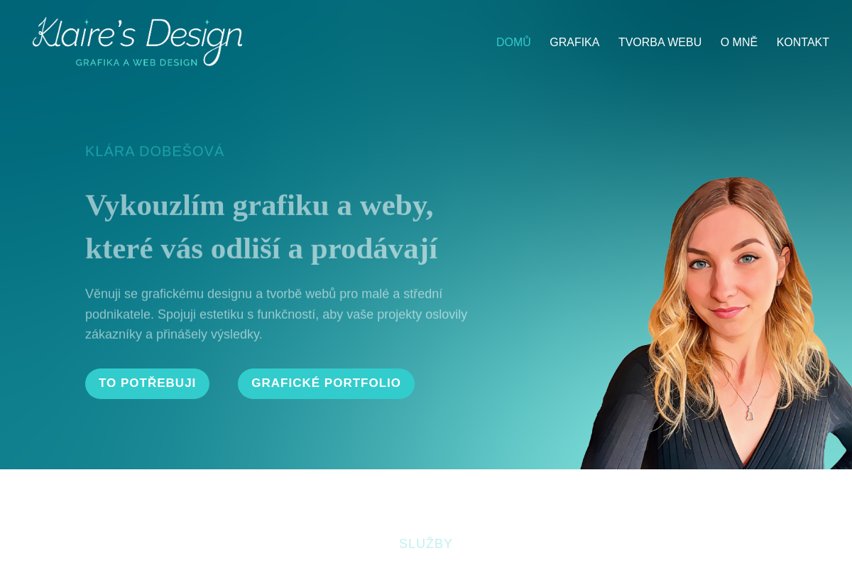 Klára Dobešová | grafika a webdesign