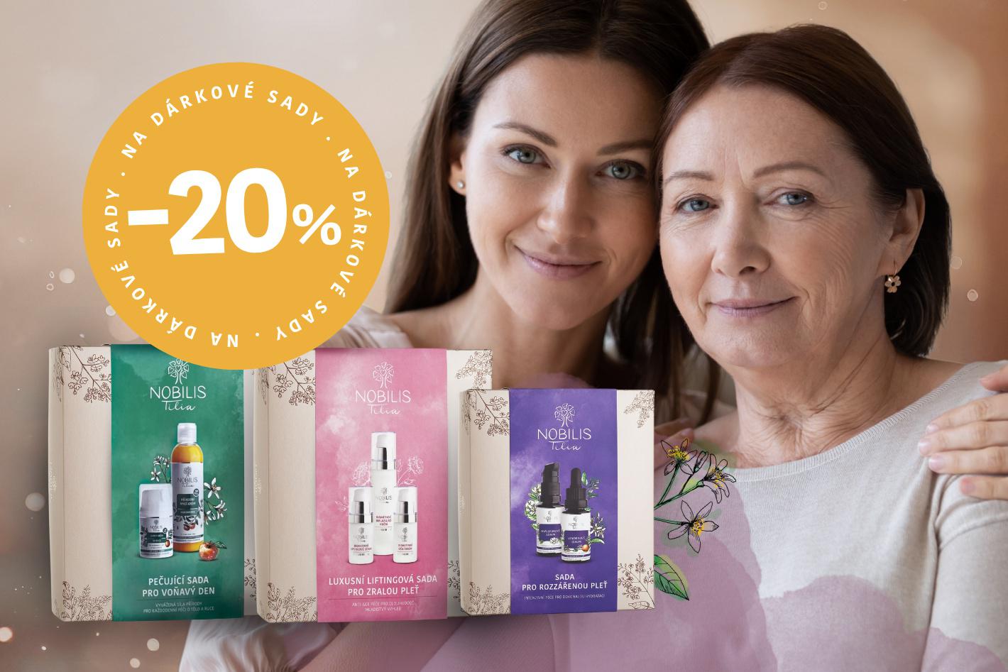 20% sleva na dárkové sady