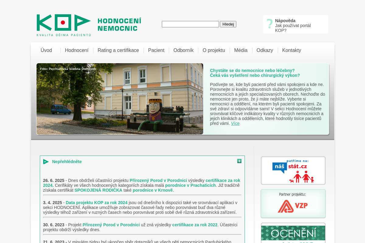 Kvalita Očima Pacientů