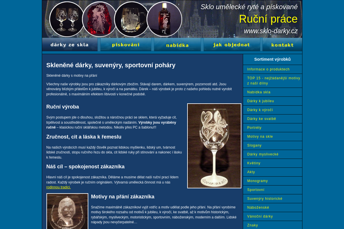 Sklo-darky.cz