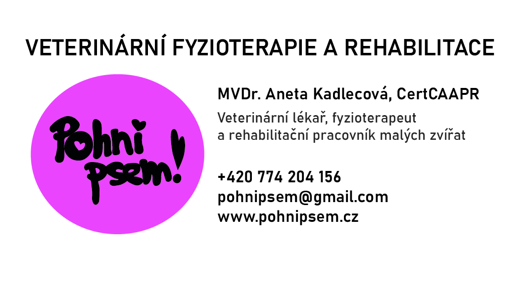 Pohnipsem MVDr. Aneta Kadlecová, CertCAAPR foto 3