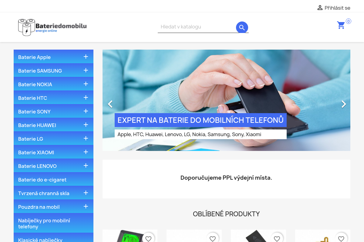 Bateriedomobilu.cz