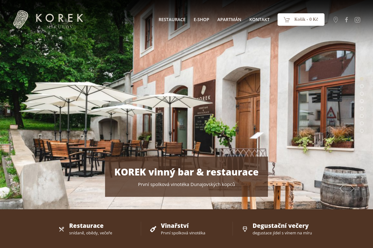 KOREK vinný bar & bistro