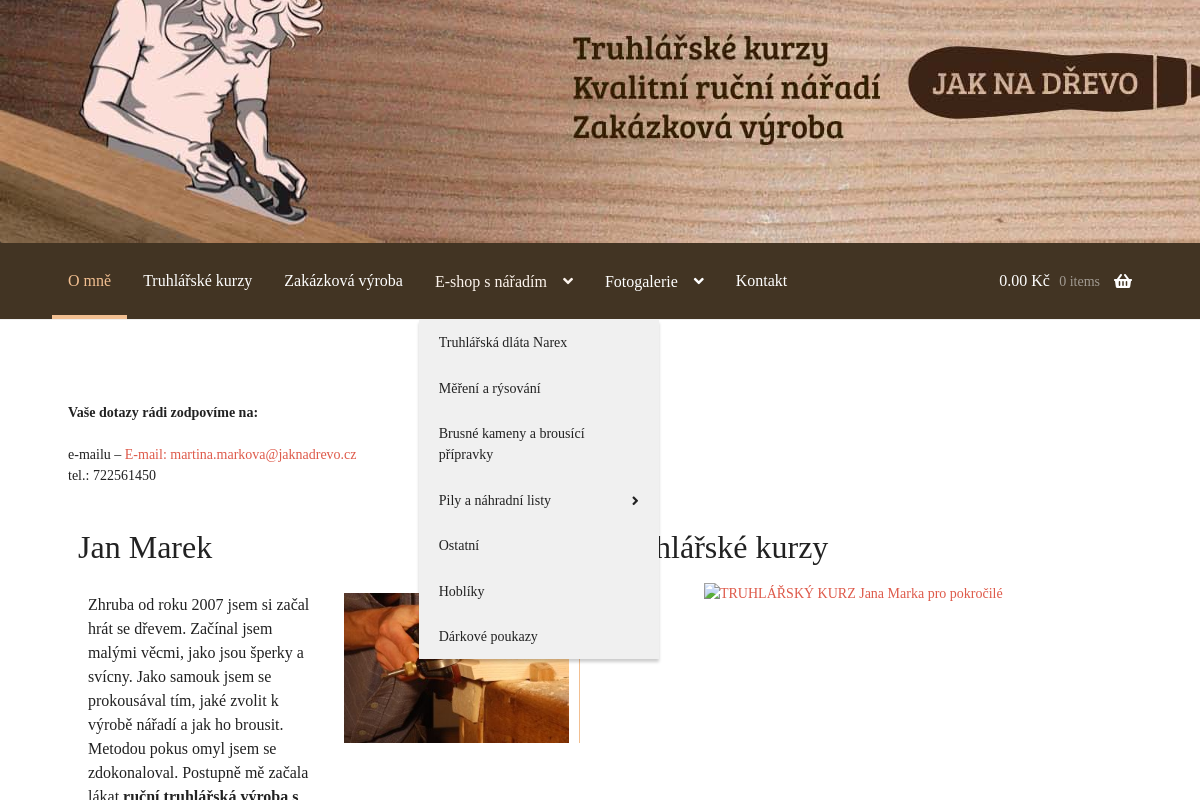 Jan Marek - Jak na dřevo