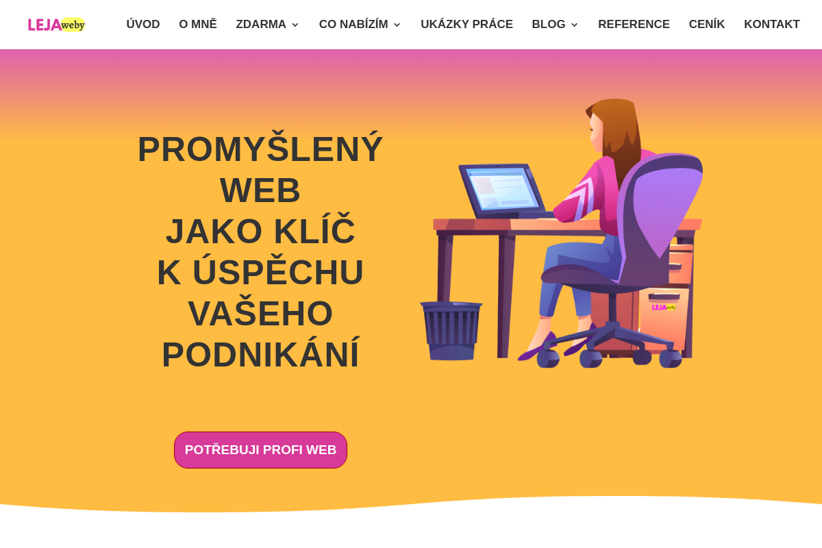 Tvorba webových stránek - Lehnertová Jana, Ing.