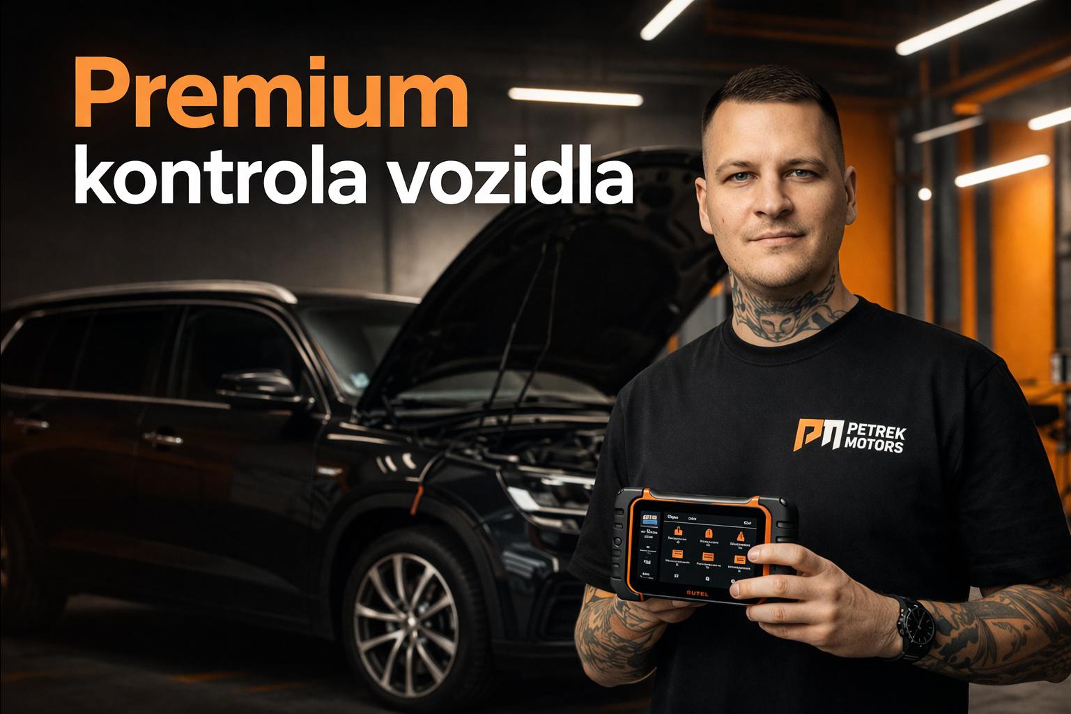 Premium kontrola vozidla před koupí u prodejce