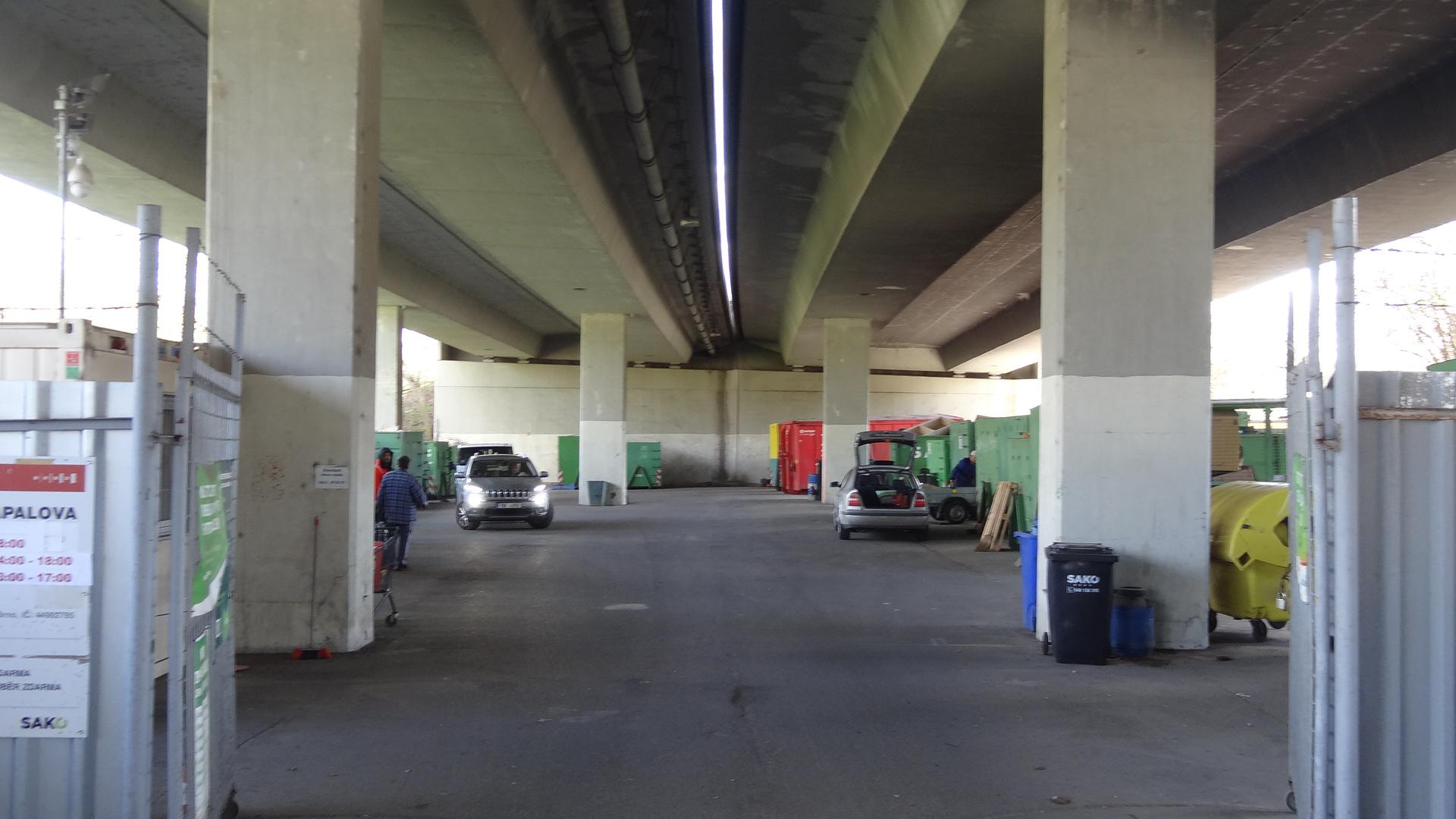 Sběrné středisko odpadů Hapalova