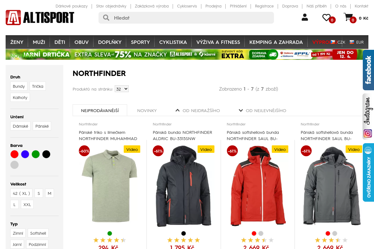 Northfinder-eshop.cz