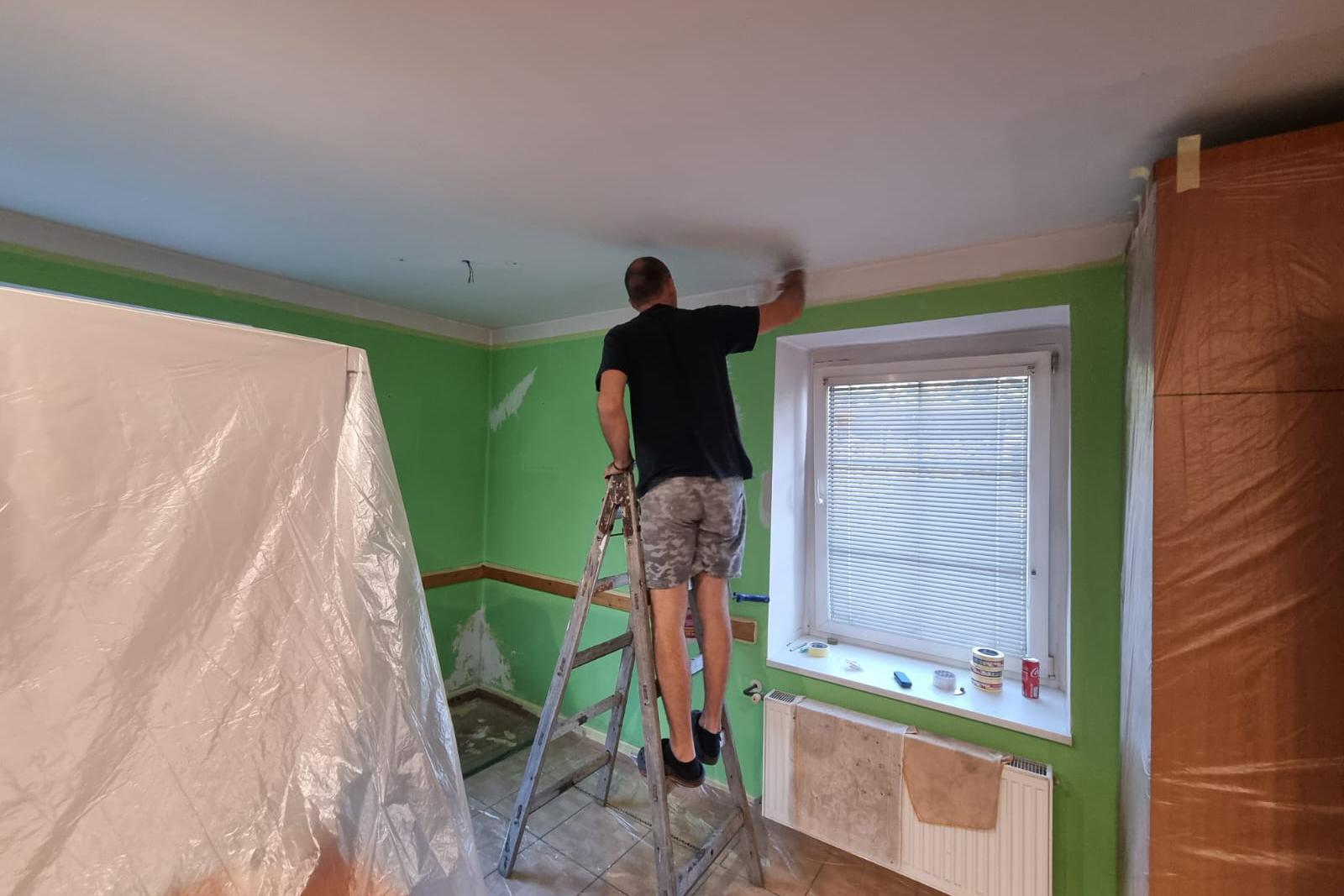 Výmalba obytných prostor vašeho domu