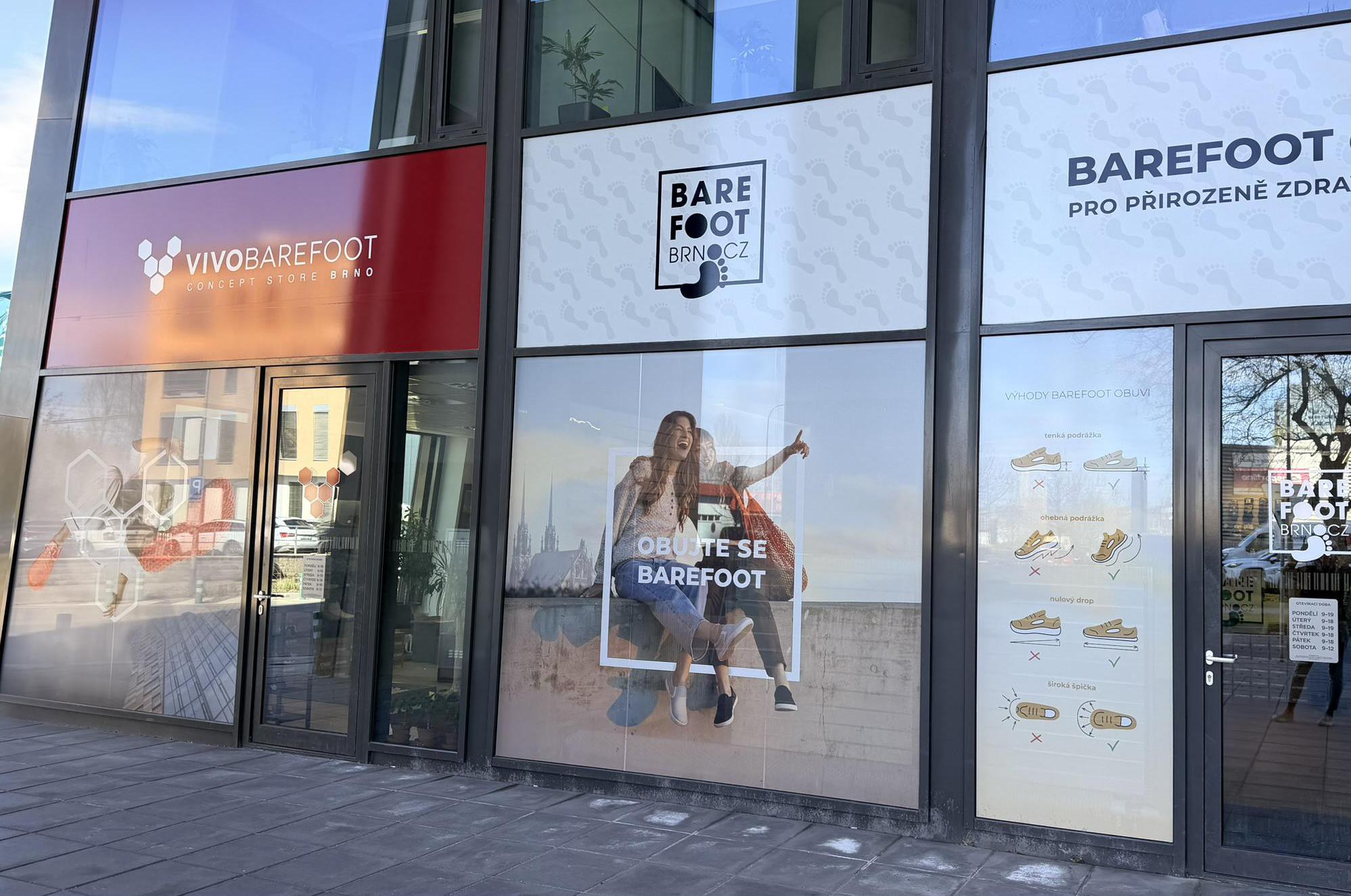 Vivobarefoot Concept Store Brno