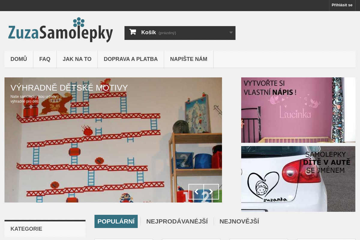 Zuzasamolepky.cz