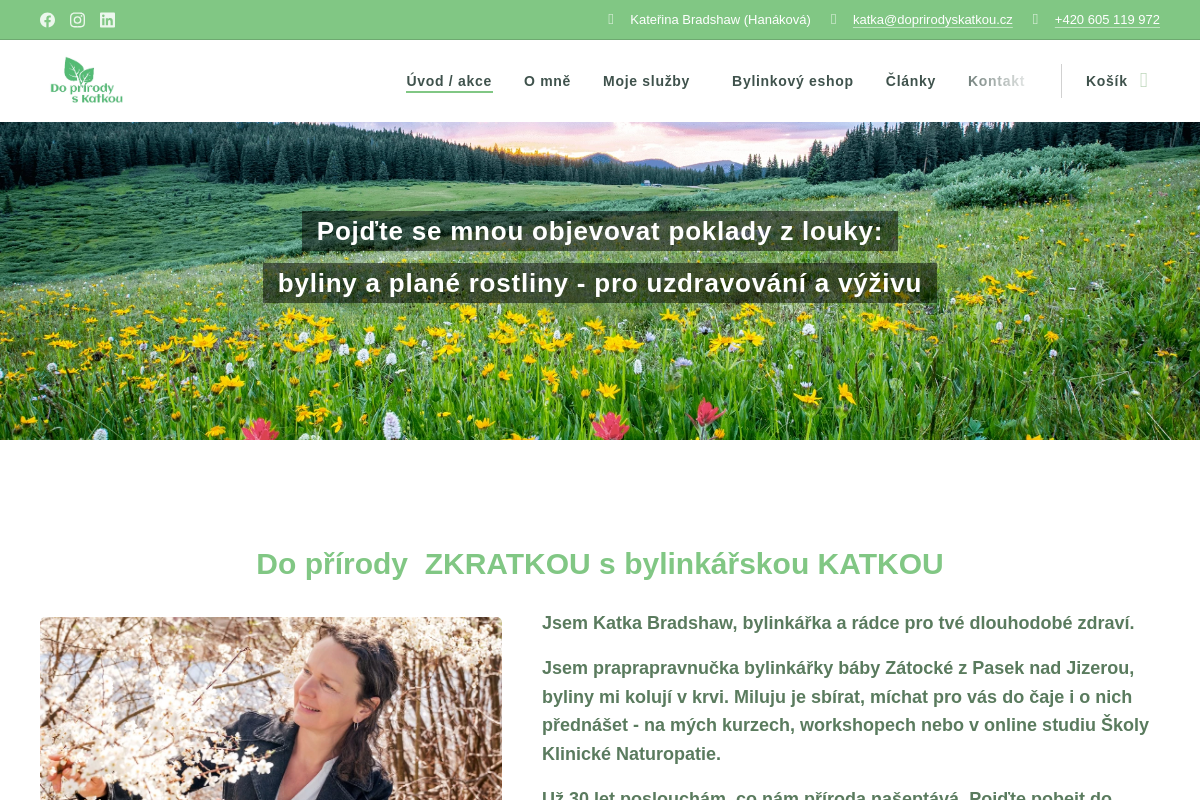 Do přírody s Katkou