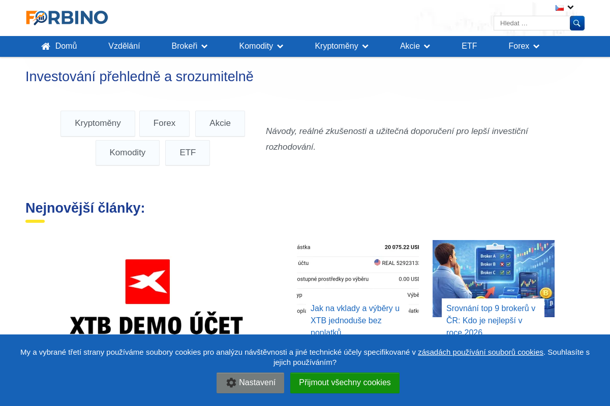 ForBino.com - Forex & Binární opce