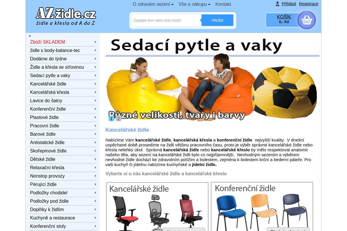 AZ židle.cz