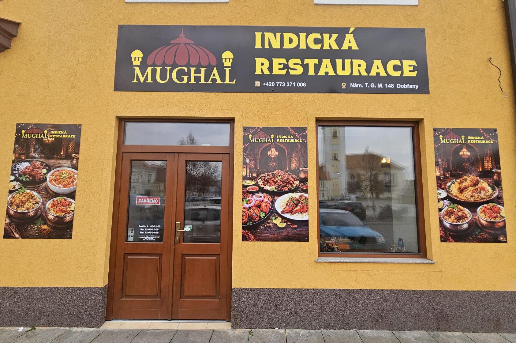 Mughal indická Restaurace
