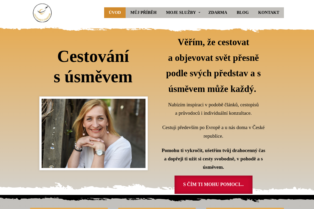 Hedvika Peremská - Cestování s úsměvem