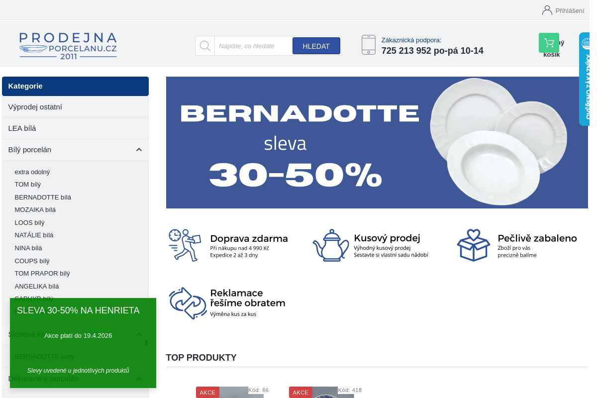 Prodejnaporcelanu.cz