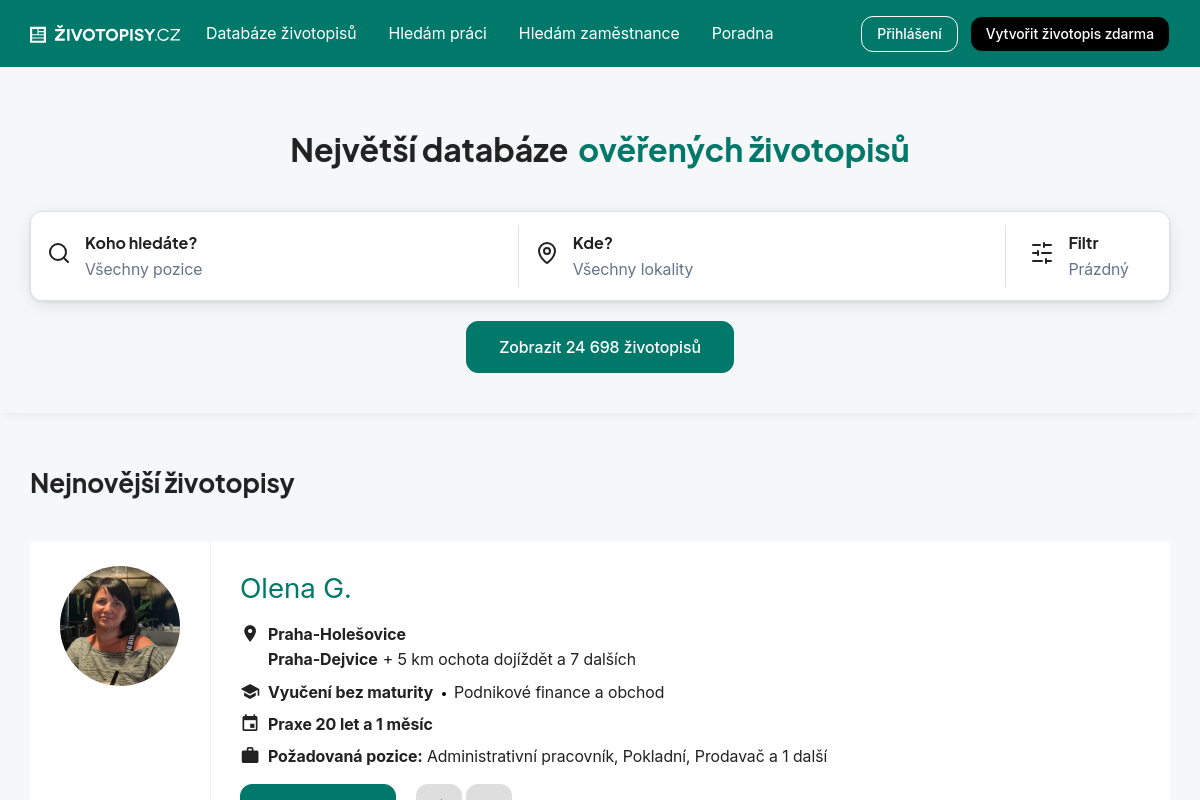 Životopisy.cz