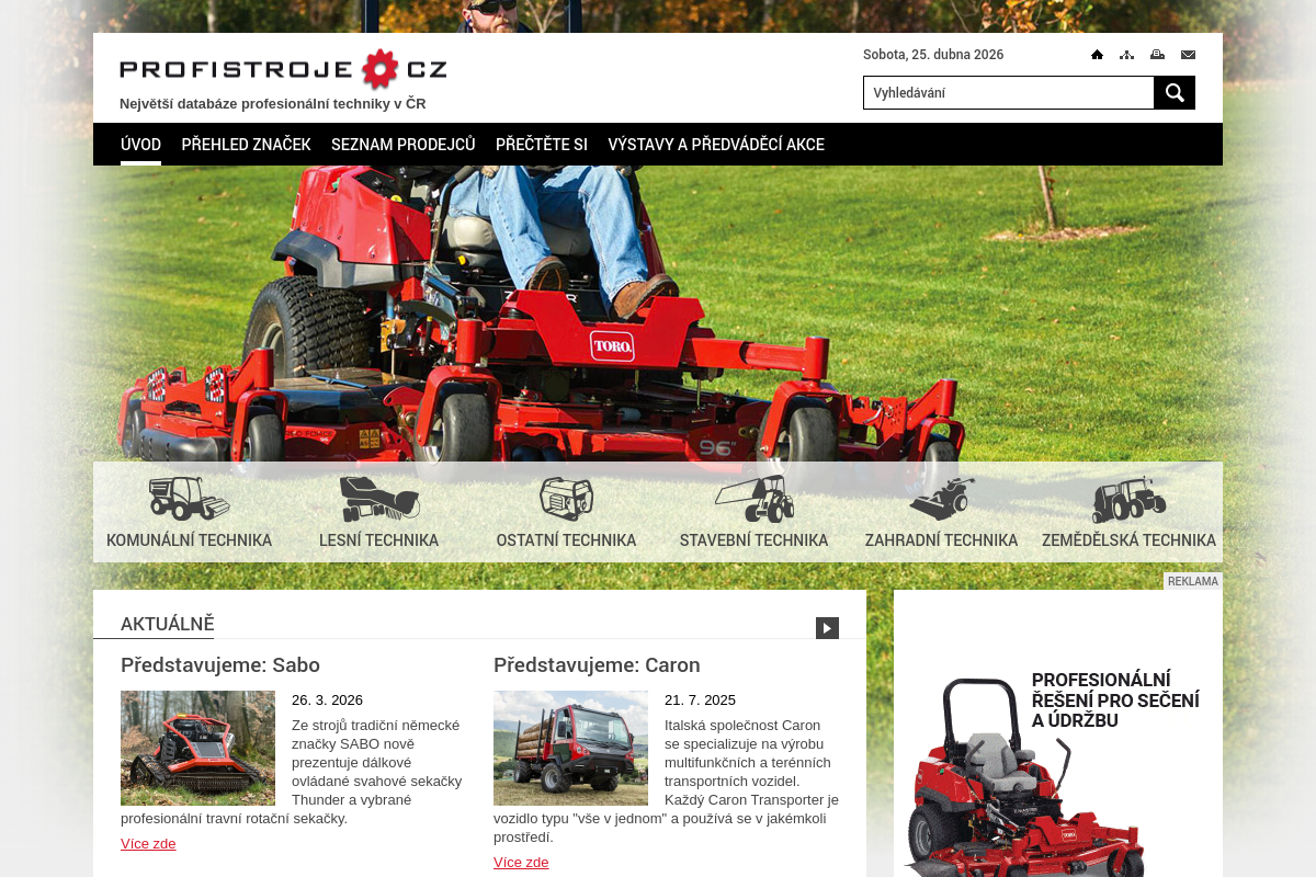 PROFISTROJE.CZ