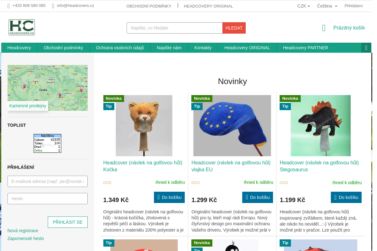 HEADCOVERS.CZ
