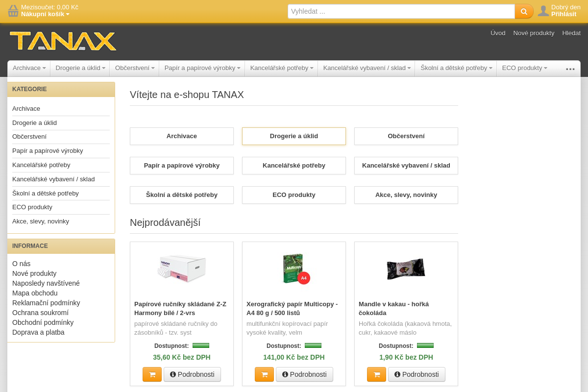 Ing. Naděžda Bajerová TANAX