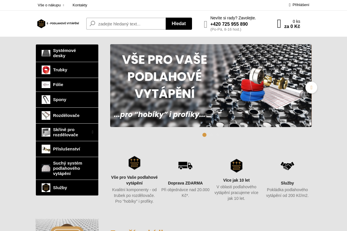 E-podlahovevytapeni.cz