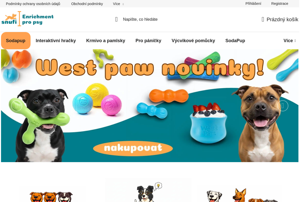 Snufi – Enrichment pro psy