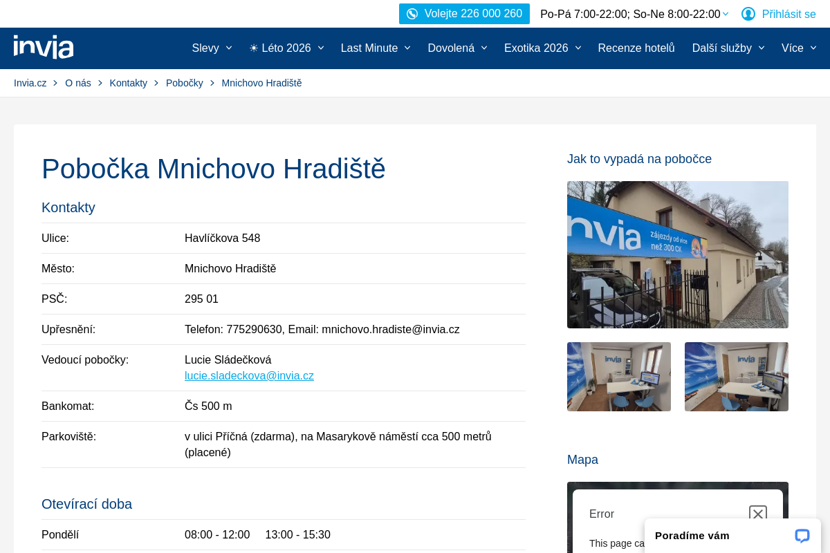 Invia - cestovní agentura