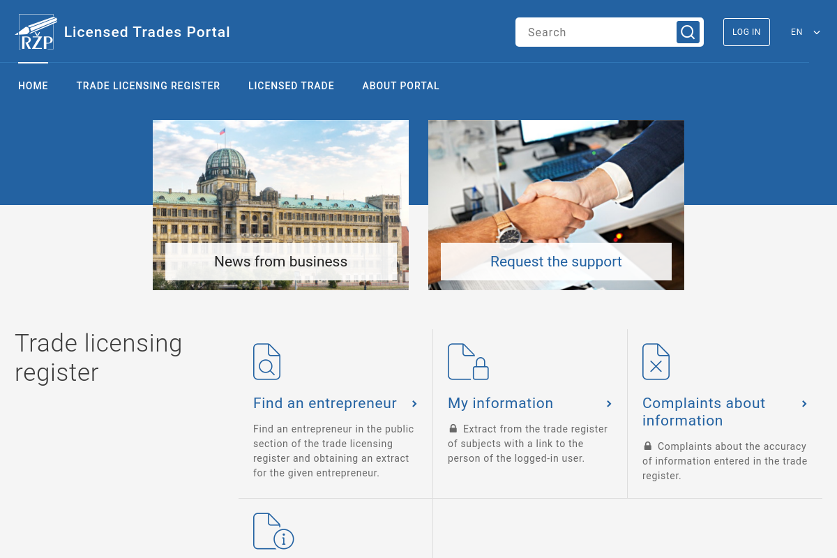 Živnostenský rejstřík