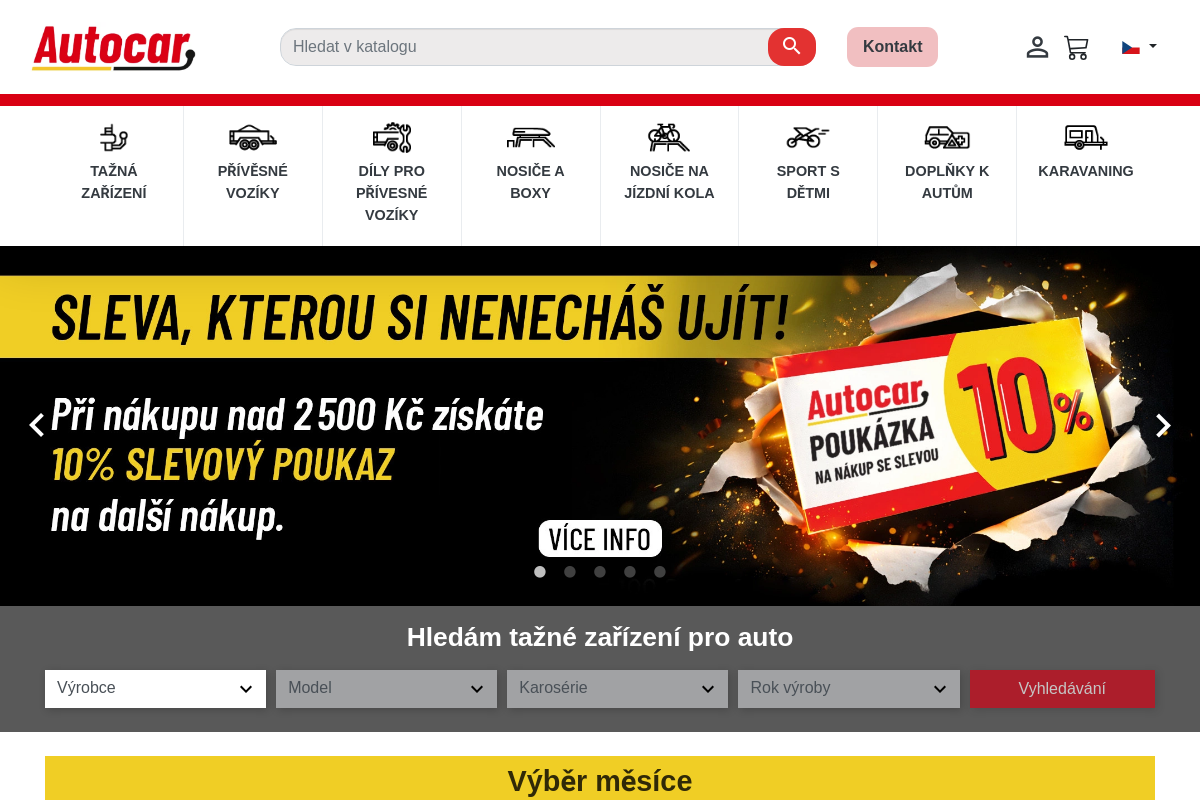 AUTOCAR - Tažná zařízení