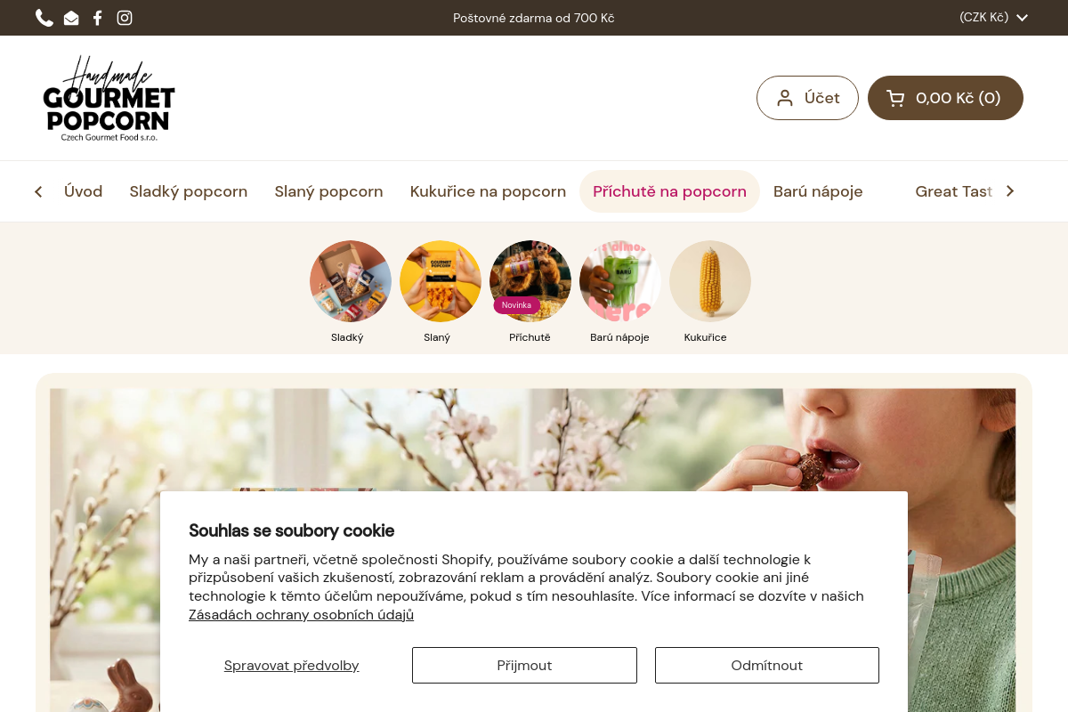 Handmade Gourmet Popcorn