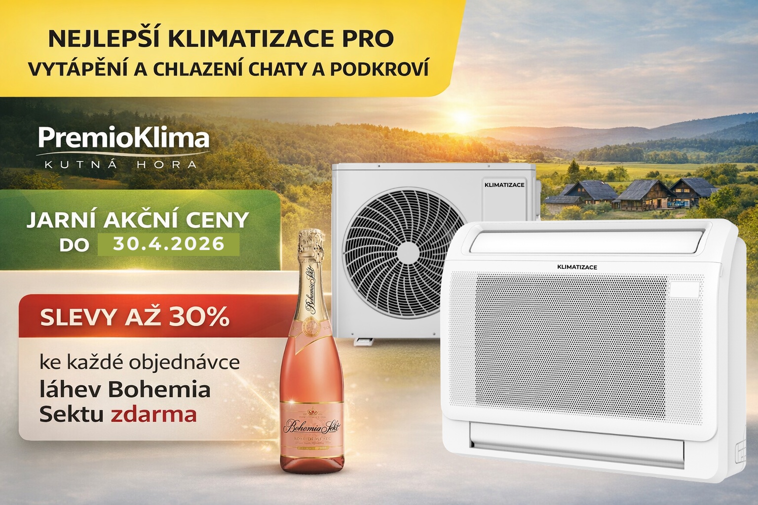 NEJLEPŠÍ KLIMATIZACE DO CHATY, PODKROVÍ