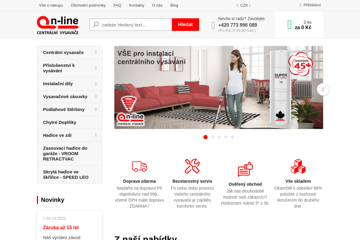 Centralnivysavace.online foto 1