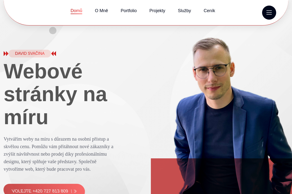Tvorba webových stránek David Svačina