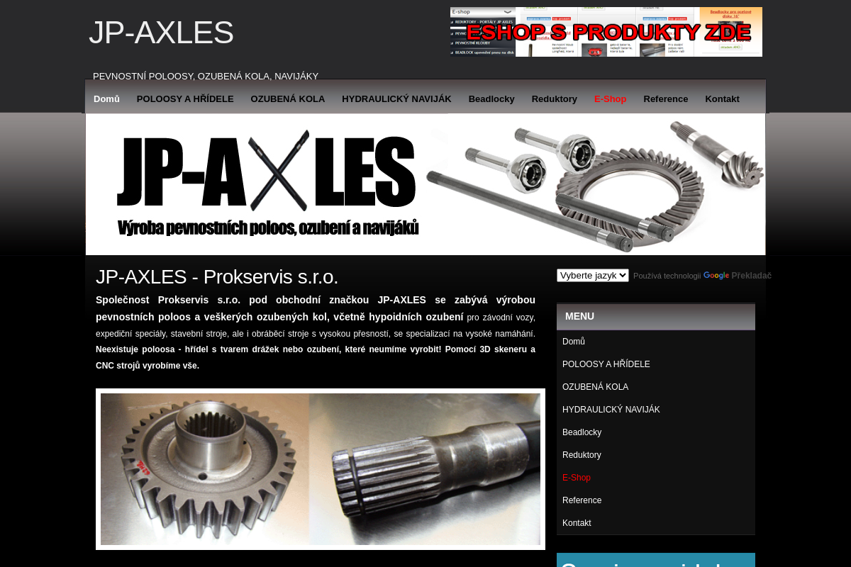 Jp-axles.cz