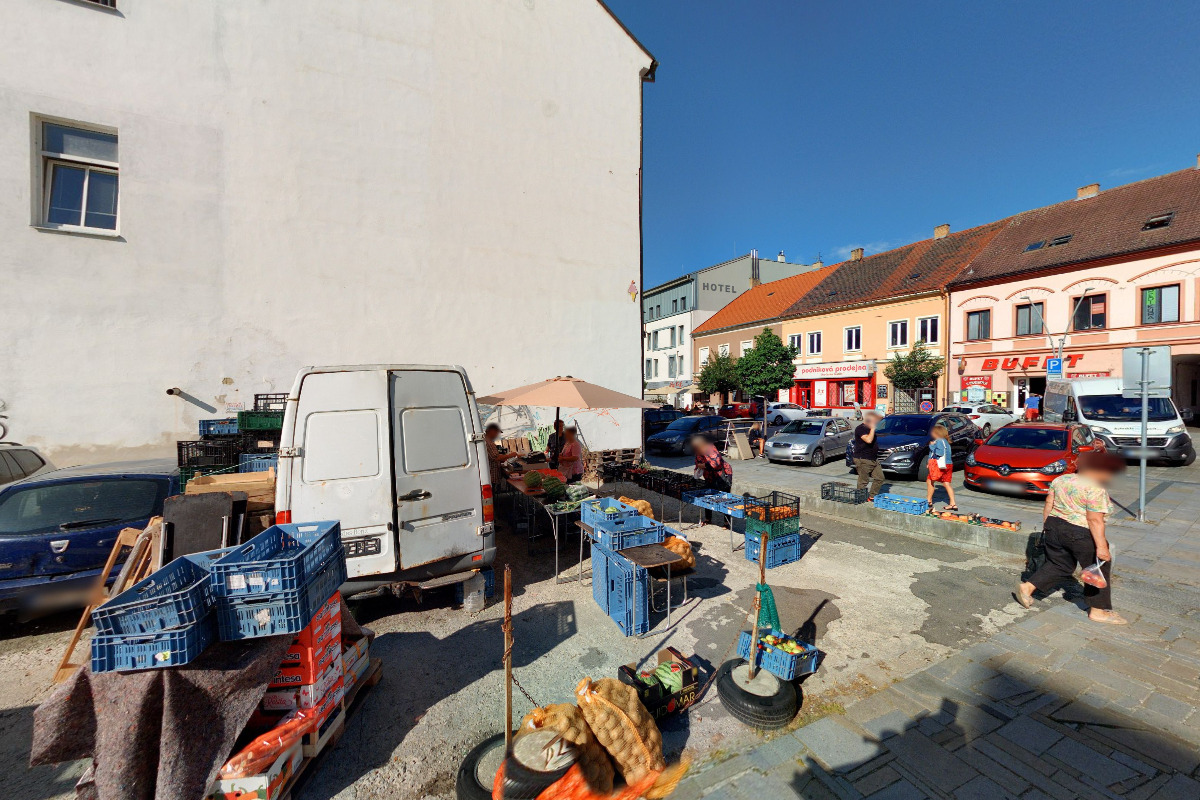 Stánek Městského zahradnictví Strakonice