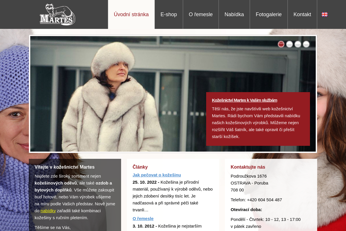 Kozesnictvimartes.cz