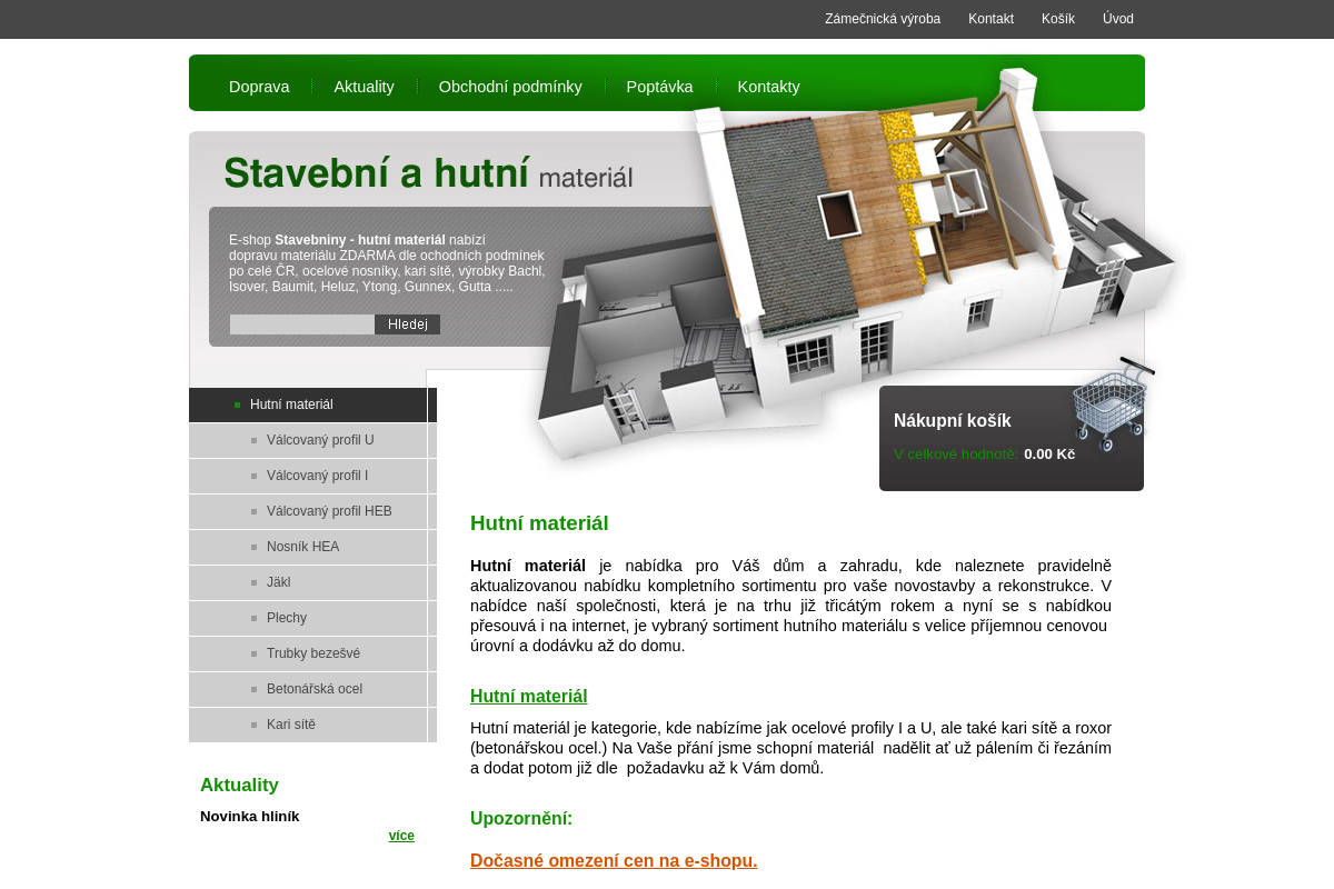 Stavebniny-hutnimaterial.cz