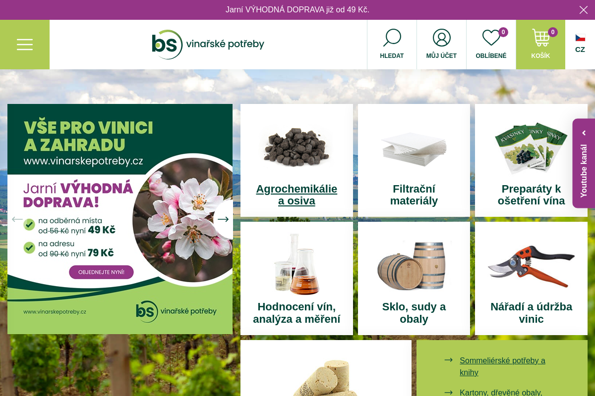 Vinarskepotreby.cz