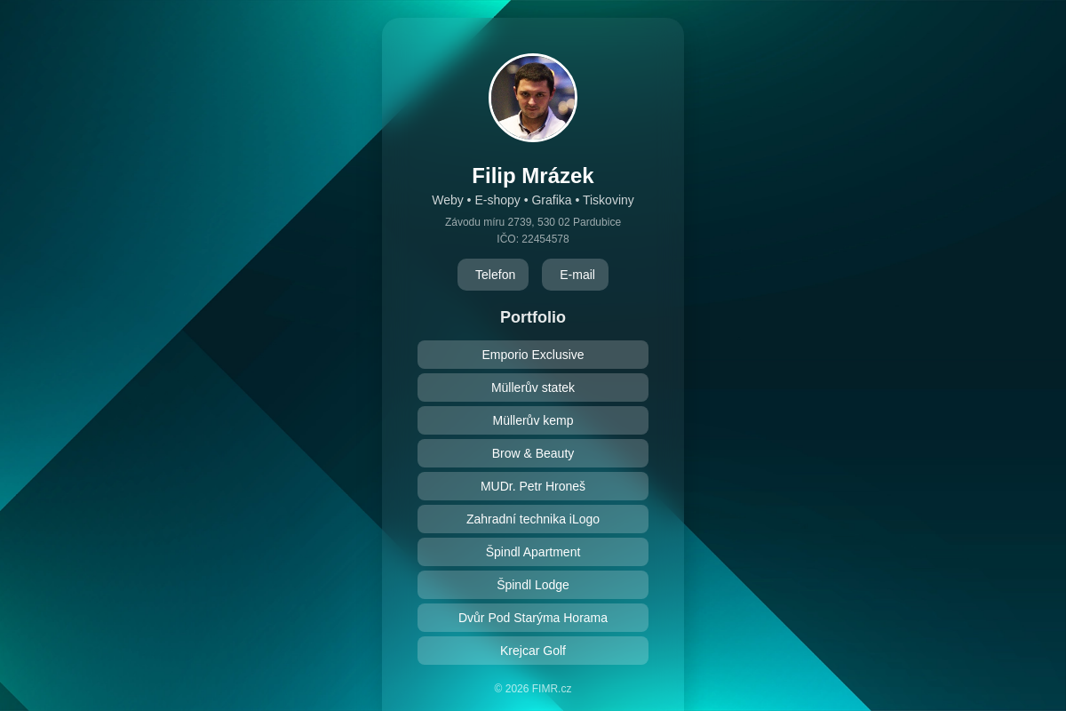 Webové a grafické studio FIMR