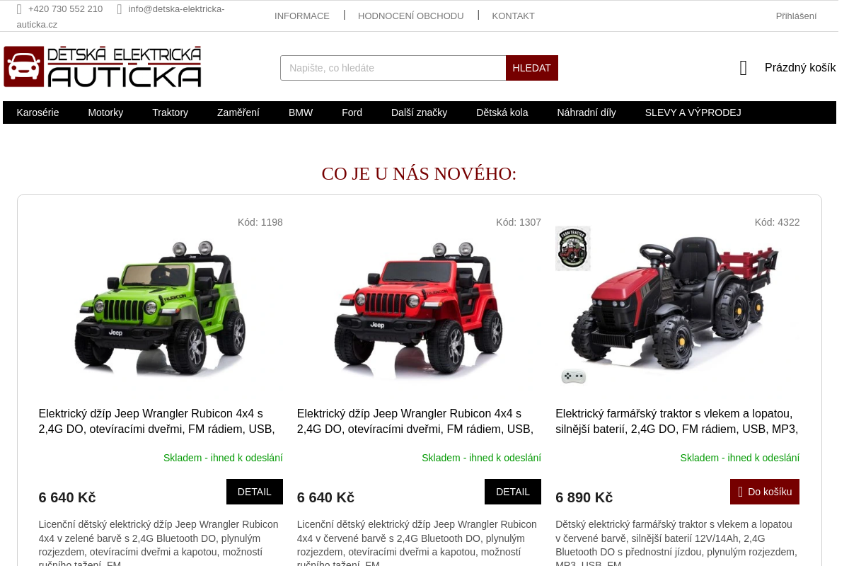 Detska-elektricka-auticka.cz