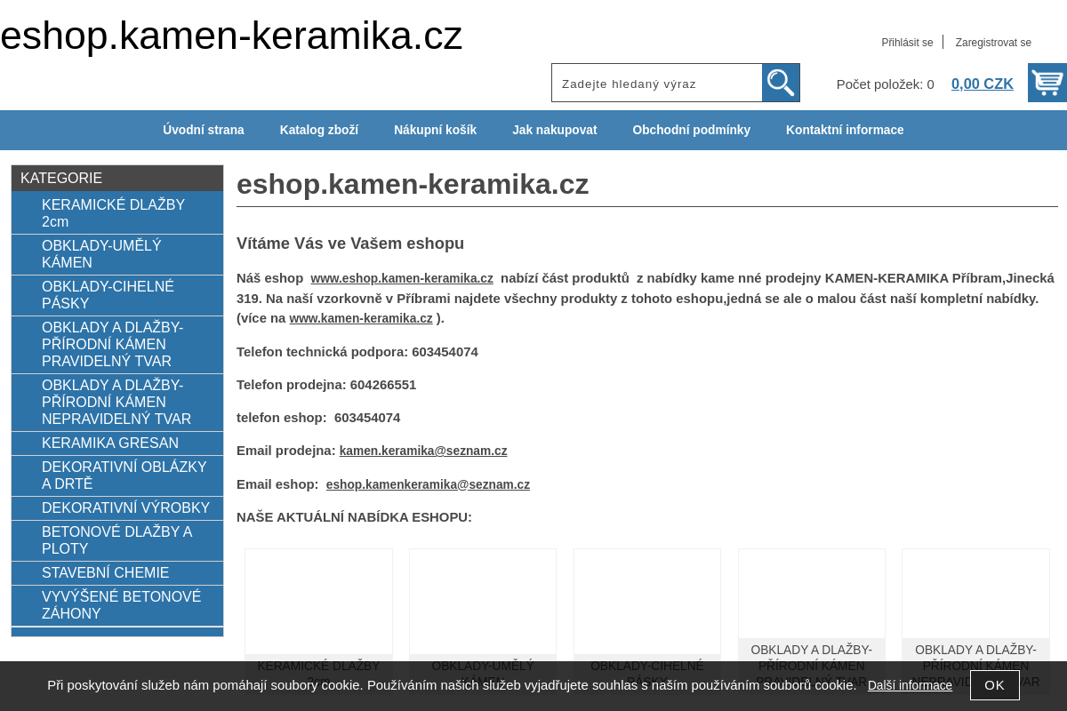 Eshop.kamen-keramika.cz