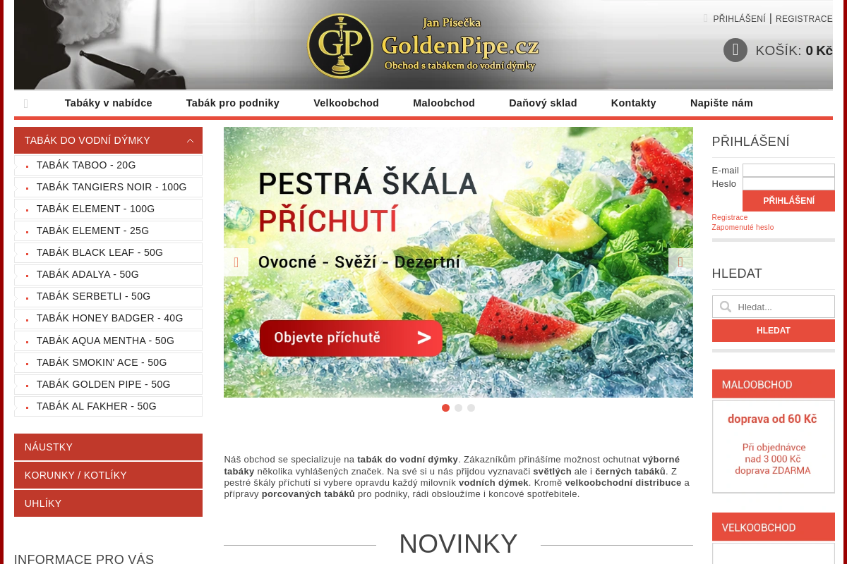 Golden Pipe.cz