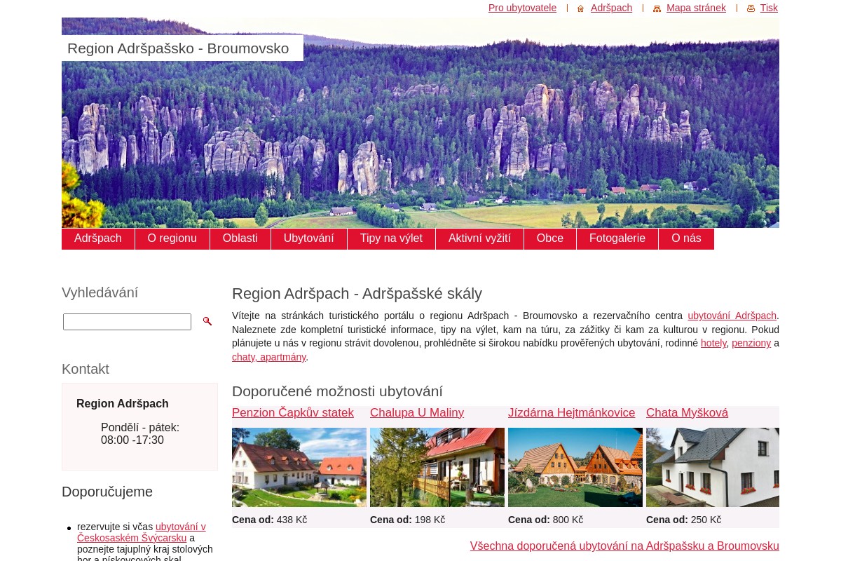 Region-adrspach.cz