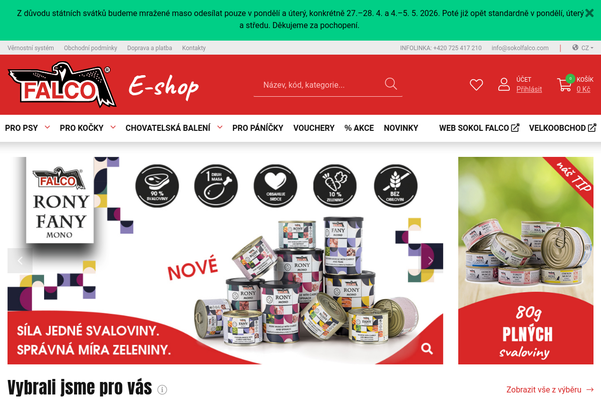 Falcokrmiva.com foto 1