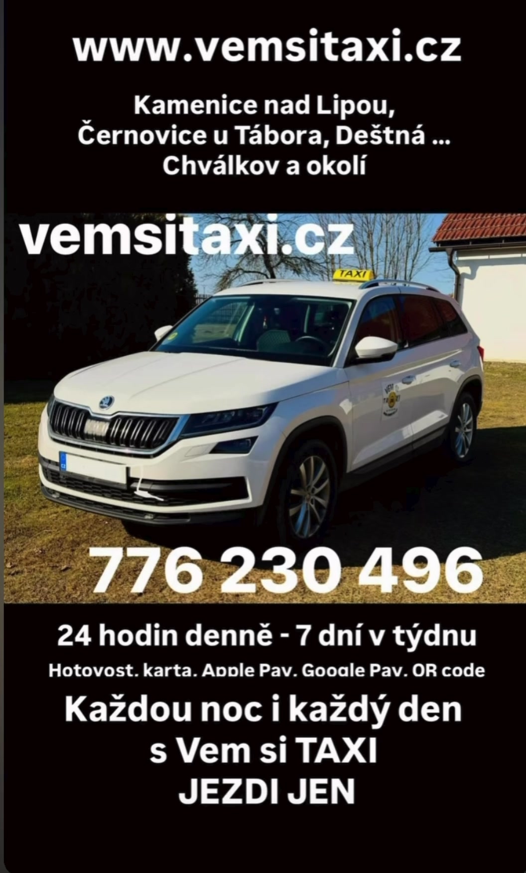 Vem si TAXI foto 2 (náhled videa)