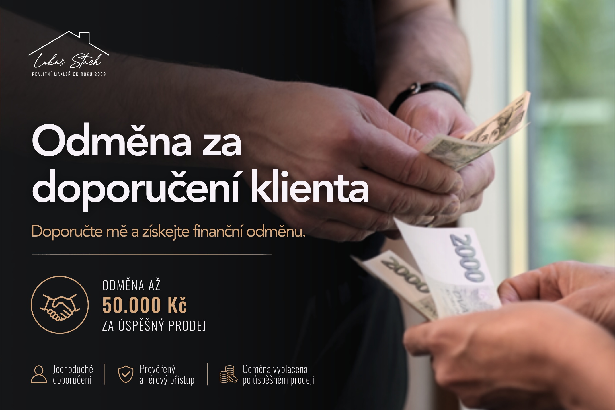 Odměna za doporučení klienta