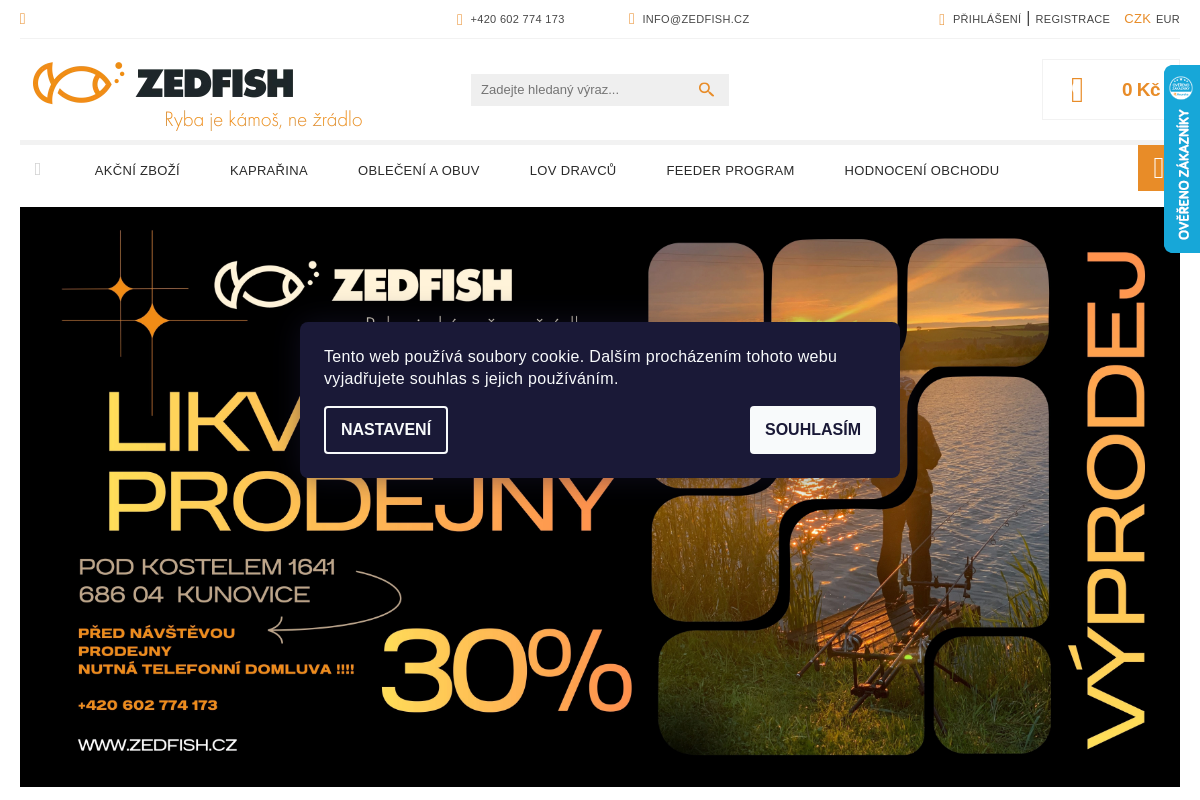 ZEDFISH - Rybářská speciálka FOX