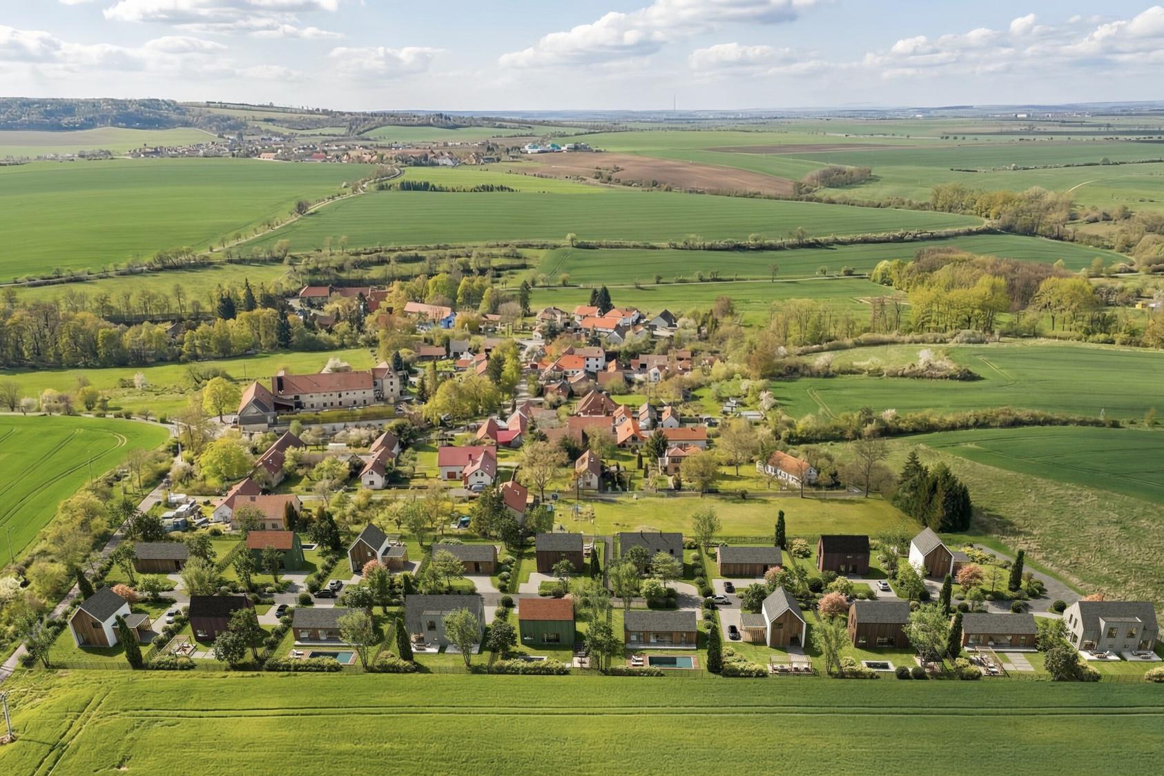 Nad Pilířem - plně zasíťované stavební pozemky