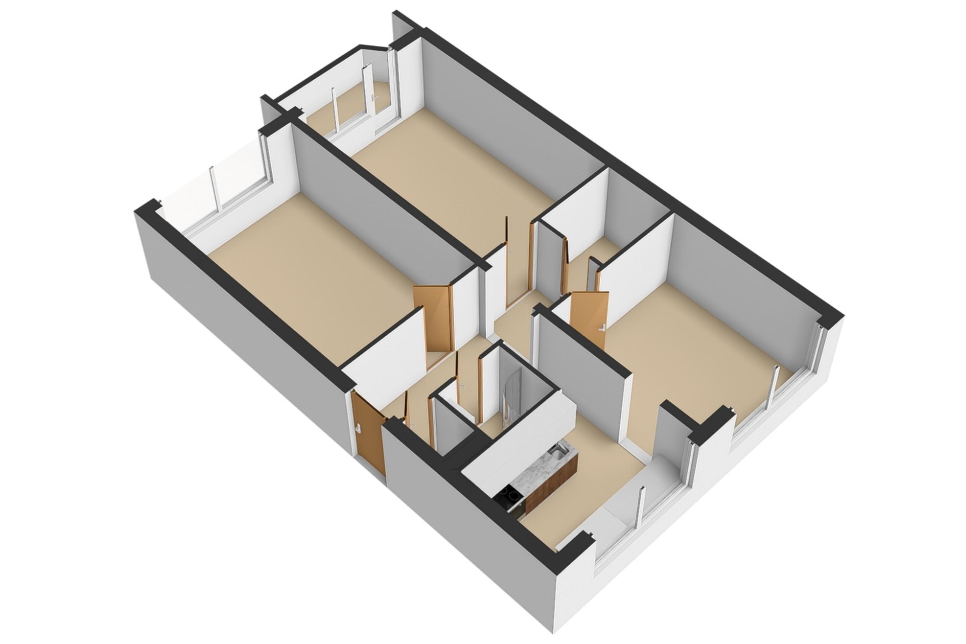 Pronájem bytu 3+1, Milénova, Brno - Lesná